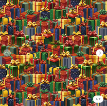 Load image into Gallery viewer, Windham Fabrics - Winter Wonder - Gift Giving - 1/2 YARD CUT