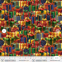 Load image into Gallery viewer, Windham Fabrics - Winter Wonder - Gift Giving - 1/2 YARD CUT