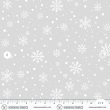 Load image into Gallery viewer, Windham Fabrics - Winter Wonder - Snowfall - Snow - MADE WITH PUFF - 1/2 YARD CUT