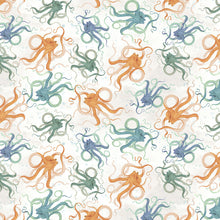Load image into Gallery viewer, Windham Fabrics - Deep Blue - Octopodes - Foam - 1/2 YARD CUT