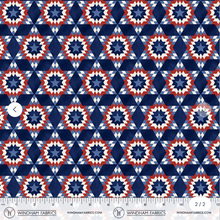 Load image into Gallery viewer, Windham Fabrics - American Tribute - Lone Star Navy - 1/2 YARD CUT