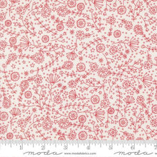 Load image into Gallery viewer, Moda Fabrics - Independence Day - The Meadow Florals - Vanilla Red - 1/2 YARD CUT