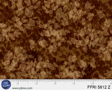Load image into Gallery viewer, P&B Textiles - Fall Friends - Tonal Leaf Blender Brown - 1/2 YARD CUT