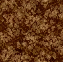 Load image into Gallery viewer, P&B Textiles - Fall Friends - Tonal Leaf Blender Brown - 1/2 YARD CUT