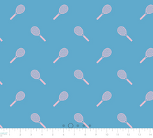 Load image into Gallery viewer, Camelot Fabrics - Serving Summer - Cause a Racquet - 1/2 YARD CUT