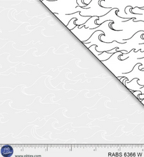 Load image into Gallery viewer, P&B Fabrics - Ramblings by the Sea - Ocean Waves - 1/2 YARD CUT