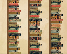 Load image into Gallery viewer, P&B Textiles - Novella - Bookshelf Stripe - 1/2 YARD CUT