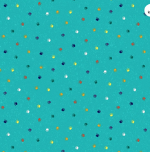 Load image into Gallery viewer, Wilmington Prints - Fe-line Frisky - Paw Prints Teal - 1/2 YARD CUT