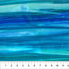 Load image into Gallery viewer, Banyan Batik - Calcite Sorbet - Turquoise - 1/2 YARD CUT