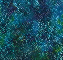 Load image into Gallery viewer, Hoffman - Bali Chops 885 Batik - Paint in Prism - Ocean - 1/2 YARD CUT