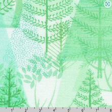 Load image into Gallery viewer, Robert Kaufman - Festive Fauna - Trees - Mint - 1/2 YARD