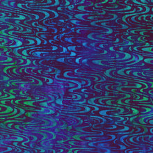 Load image into Gallery viewer, Robert Kaufman - Totally Tropical - Ripples Ocean - 1/2 YARD CUT