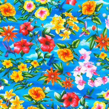 Load image into Gallery viewer, Robert Kaufman - Tropical Canyon - Hummingbird - 1/2 YARD CUT