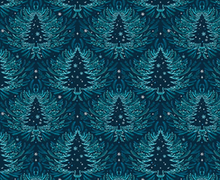 Load image into Gallery viewer, Blank Quilting - Moondance - Spruce Trees - 1/2 YARD CUT