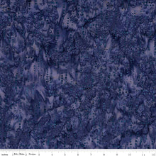 Load image into Gallery viewer, Elementals Batiks by Riley Blake Fabrics - Blueberry - 1/2 YARD CUT