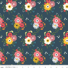 Load image into Gallery viewer, Riley Blake - Gone Glamping - Bouquets - 1/2 YARD CUT