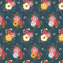 Load image into Gallery viewer, Riley Blake - Gone Glamping - Bouquets - 1/2 YARD CUT