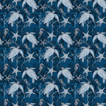 Load image into Gallery viewer, Riley Blake - Ocean Oasis - Main Night - 1/2 YARD CUT