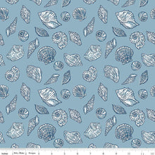 Load image into Gallery viewer, Riley Blake - Ocean Oasis - Seashells Stone - 1/2 YARD CUT