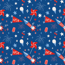 Load image into Gallery viewer, Riley Blake - Firecracker - Main - 1/2 YARD CUT