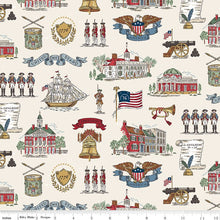 Load image into Gallery viewer, Riley Blake - Independence - Main - 1/2 YARD CUT