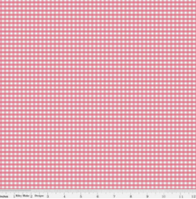 Load image into Gallery viewer, Riley Blake - Gingham - Sugar Pink - 1/2 YARD CUT