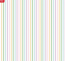 Load image into Gallery viewer, Riley Blake - Seasonal Basics - Ticking Stripe - Easter - 1/2 YARD CUT