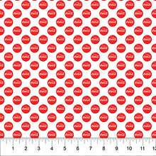 Load image into Gallery viewer, Northcott - Coca-Cola Christmas - Dot - 1/2 YARD CUT