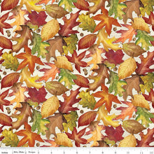 Load image into Gallery viewer, Riley Blake - Covered Bridges in Fall - Leaves - 1/2 YARD CUT
