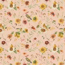 Load image into Gallery viewer, Riley Blake - Sunflower Whispers - Prairie Blush - 1/2 YARD CUT