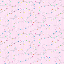 Load image into Gallery viewer, Timeless Treasures - Homestead Holiday - Christmas Lights - 1/2 YARD CUT