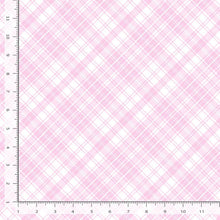 Load image into Gallery viewer, Timeless Treasures - Homestead Holiday - Pink Plaid - 1/2 YARD CUT
