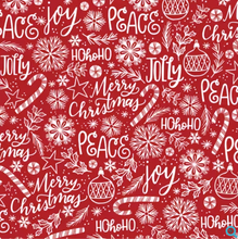 Load image into Gallery viewer, P&B Textiles - Christmas Miniatures III - Holiday Doodle - 1/2 YARD CUT