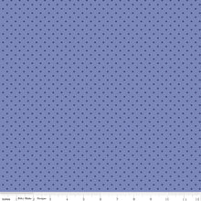 Load image into Gallery viewer, Riley Blake - Hydrangeas in the Garden - Polka Dots - Periwinkle Pearl - 1/2 YARD CUT