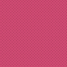Load image into Gallery viewer, Riley Blake - Hydrangeas in the Garden - Polka Dots - Raspberry Pearl - 1/2 YARD CUT