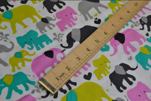 Load image into Gallery viewer, Michael Miller - Elephant Walk - Orchid - 1/2 YARD CUT