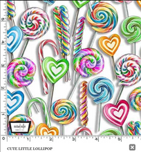 Load image into Gallery viewer, Michael Miller - Sweet - Cute Little Lollipop - 1/2 YARD CUT