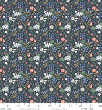 Load image into Gallery viewer, Cotton + Steel - Fairyberry Grove - Meadow Magic - Shadow - 1/2 YARD CUT