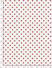 Load image into Gallery viewer, Timeless Treasures - Dots - Cherry - 1/2 YARD CUT