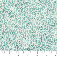 Load image into Gallery viewer, Northcott - Sea Breeze - Coral Blender Seafoam - 1/2 YARD CUT