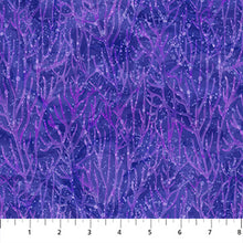 Load image into Gallery viewer, Northcott - Coral Reef - Tonal Coral - Purple - 1/2 YARD CUT