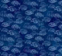 Load image into Gallery viewer, Northcott - Coral Reef - Fish Blender - 1/2 YARD CUT