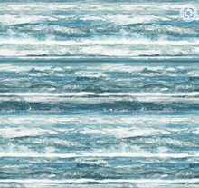 Load image into Gallery viewer, Northcott - Smooth Sailing - Stripe - Dark Blue - 1/2 YARD CUT