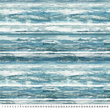 Load image into Gallery viewer, Northcott - Smooth Sailing - Stripe - Dark Blue - 1/2 YARD CUT
