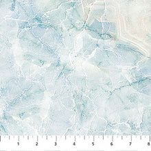 Load image into Gallery viewer, Northcott - Smooth Sailing - Marble Texture - Light Blue - 1/2 YARD CUT