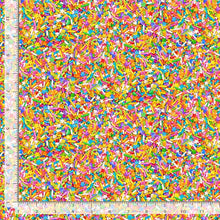 Load image into Gallery viewer, Timeless Treasures - The Sweet Life - Rainbow Sprinkles - 1/2 YARD CUT