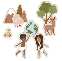 Load image into Gallery viewer, Riley Blake - Created with Love Felt Play Panel