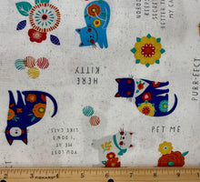 Load image into Gallery viewer, Wilmington Prints - Fe-Line Frisky - Large All Over - 1/2 YARD CUT