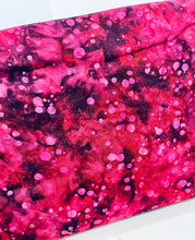 Load image into Gallery viewer, Blossom Batiks by RJR Fabrics - Ink Dots Raspberry - 1/2 YARD CUT