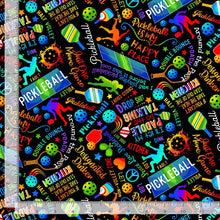 Load image into Gallery viewer, Timeless Treasures - Pickleball - 1/2 YARD CUT